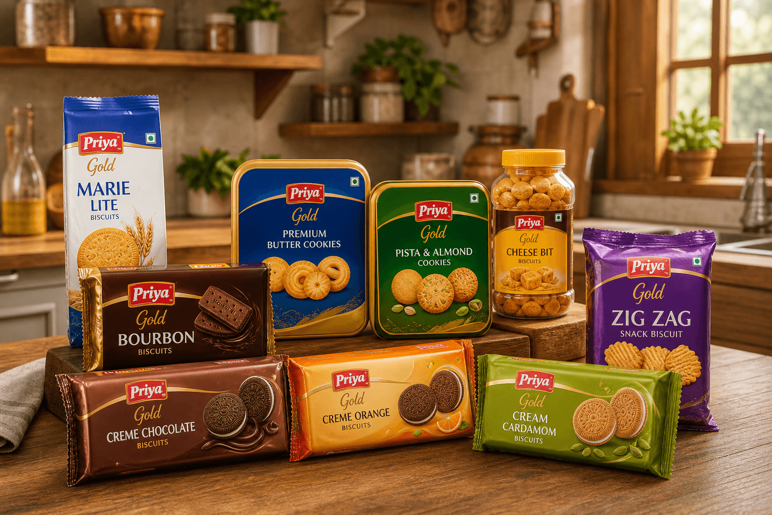 PRIYA brand catalog banner